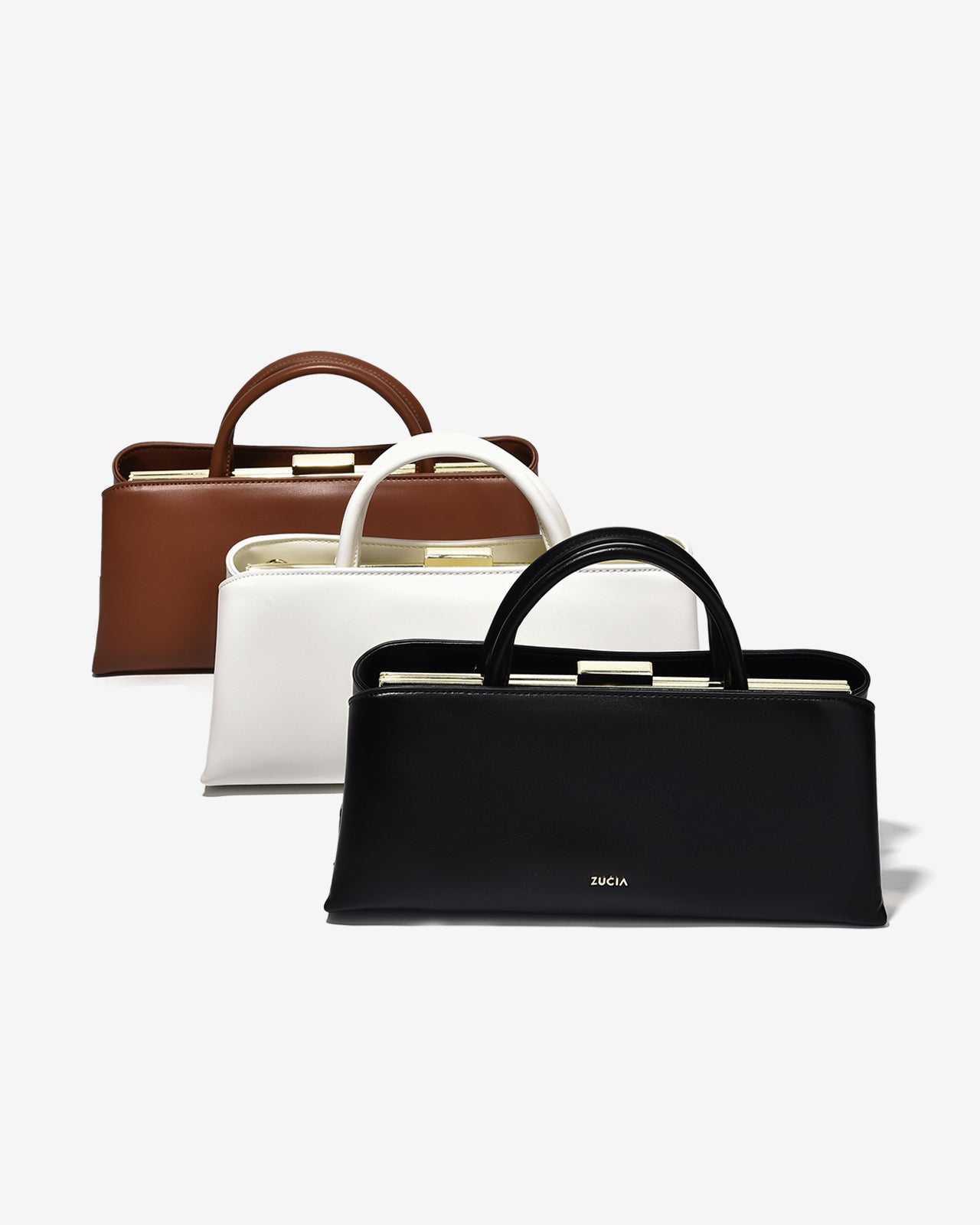 Túi Xách Tay Dáng Chữ Nhật Zucia InTo You N15-VS15Nâu Color1