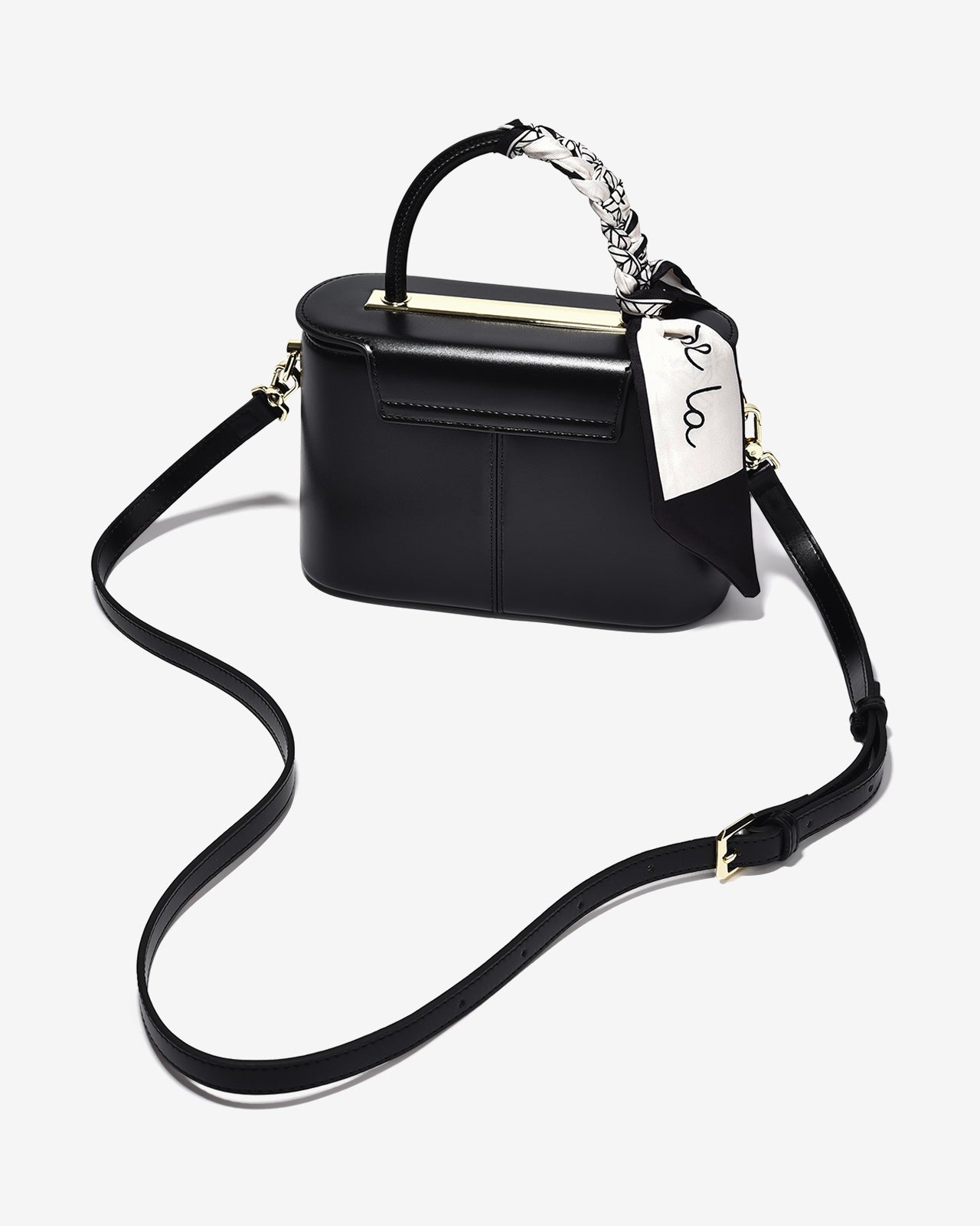 Túi Xách Tay Đeo Chéo Dáng Hộp Zucia InTo You N16-VS16Đen Color1