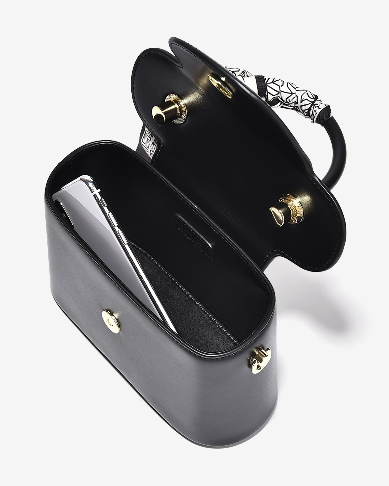 Túi Xách Tay Đeo Chéo Dáng Hộp Zucia InTo You N16-VS16Đen Color1