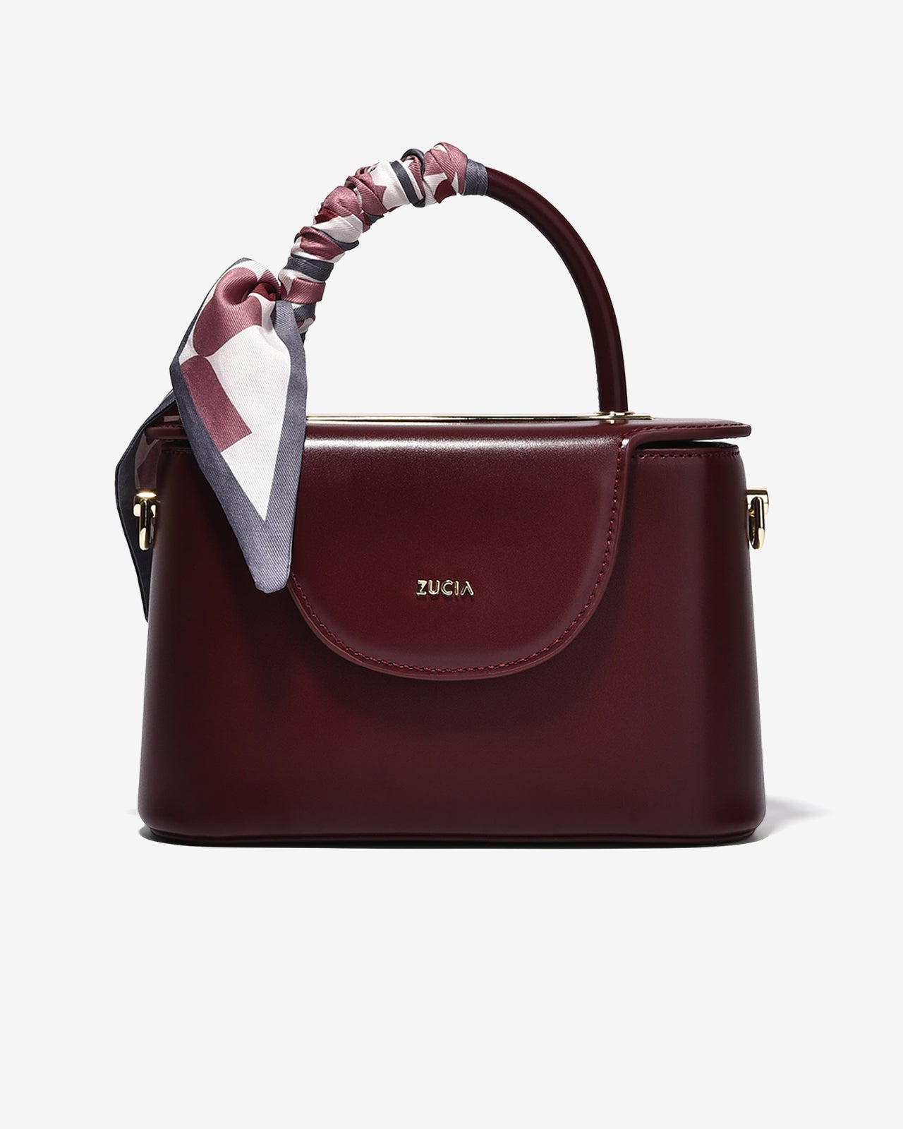 Túi Xách Tay Đeo Chéo Dáng Hộp Zucia InTo You N16-VS16Đỏ Color1First