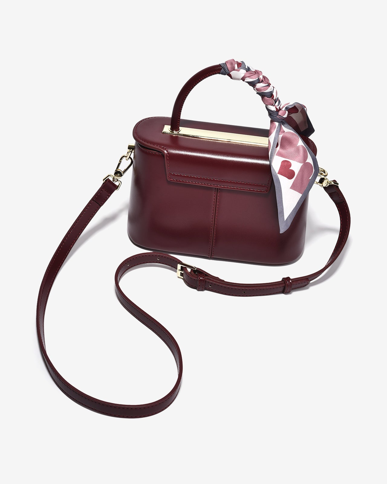 Túi Xách Tay Đeo Chéo Dáng Hộp Zucia InTo You N16-VS16Đỏ Color1