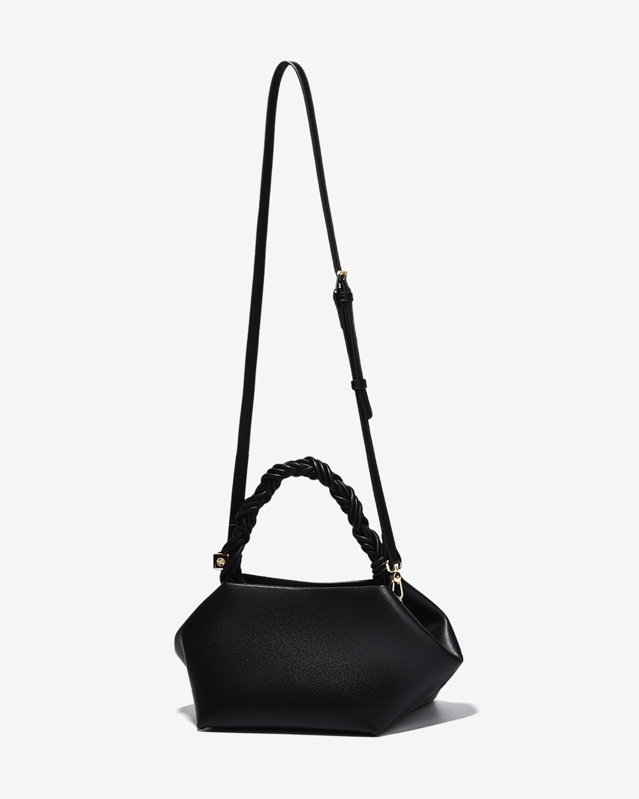 Túi Xách Tay Đeo Chéo Quai Xoắn Zucia InTo You N17-VS17Đen Color1