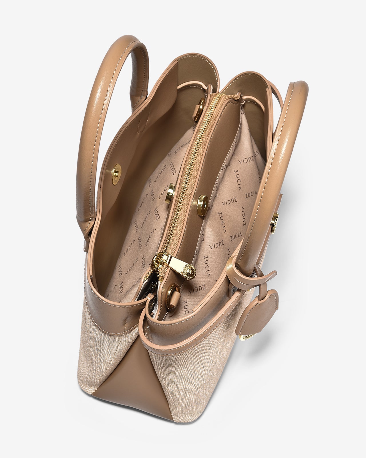 Túi Xách Tay Satchel Bag Zucia InTo You N18-VS18Kem Color1