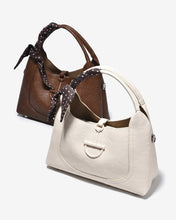 Túi Xách Tay Dáng Hobo Phối Khăn Zuciani Urban Muse 02-FE02Nâu Color1