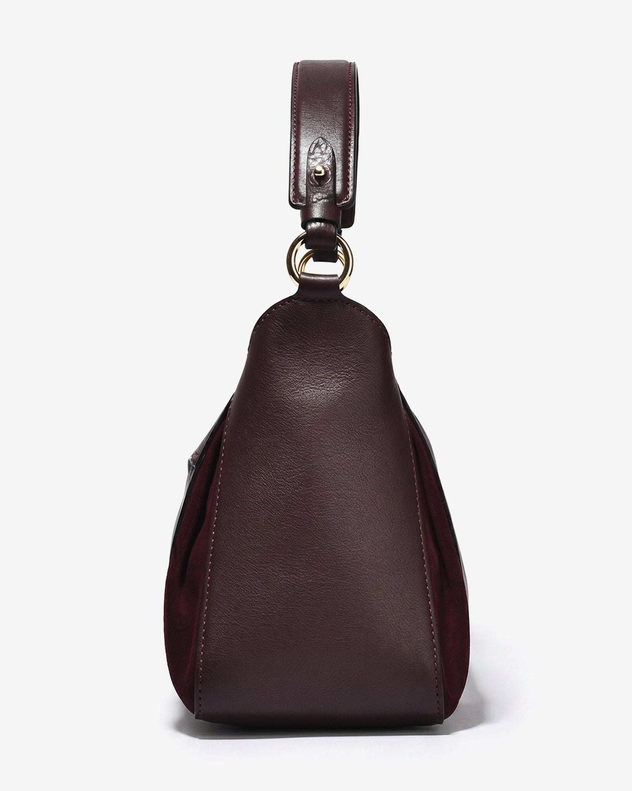 Túi Xách Dáng Hobo Vân Da Zuciani La Elegante N.67-IT67Đỏ Color1