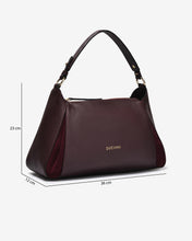 Túi Xách Dáng Hobo Vân Da Zuciani La Elegante N.67-IT67Đỏ Color1