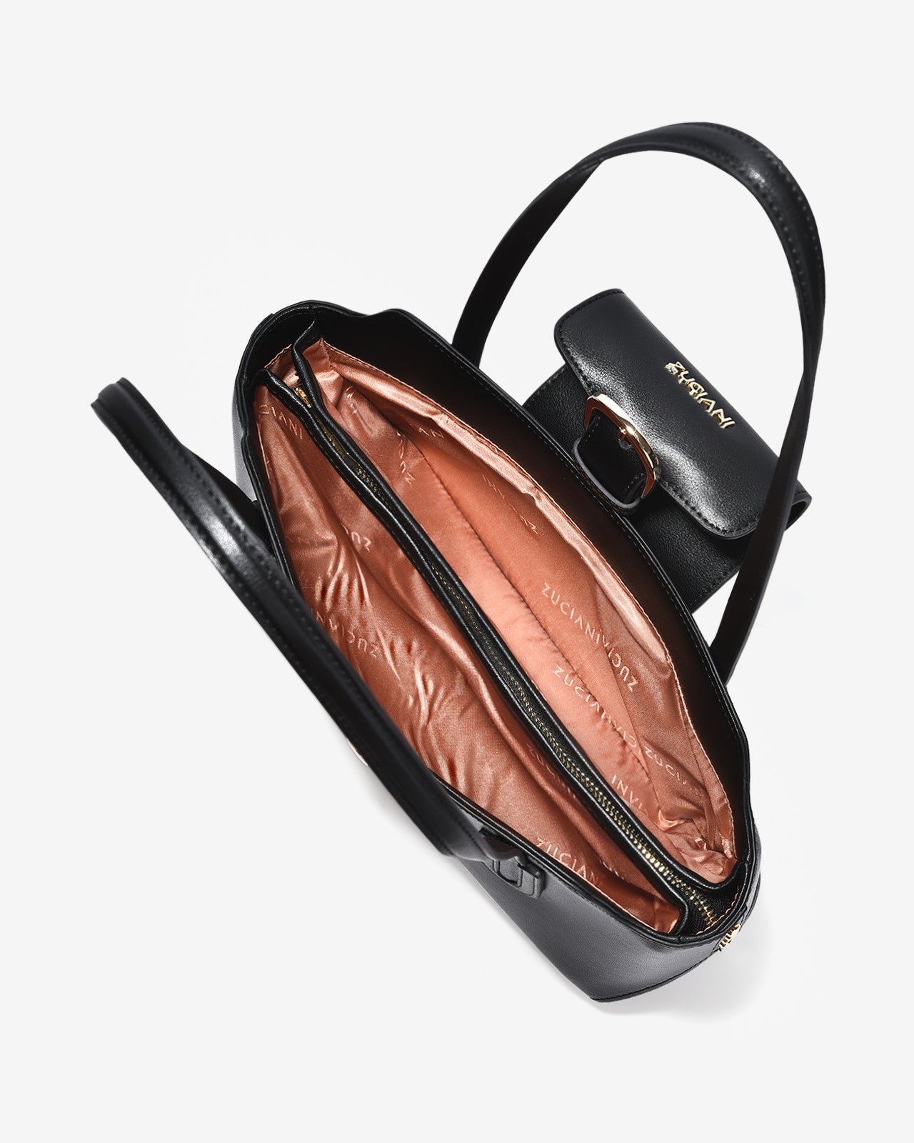 Túi Xách Tay Đeo Vai Hình Chữ Nhật Zuciani The Artisan N01-JC29Đen Color1