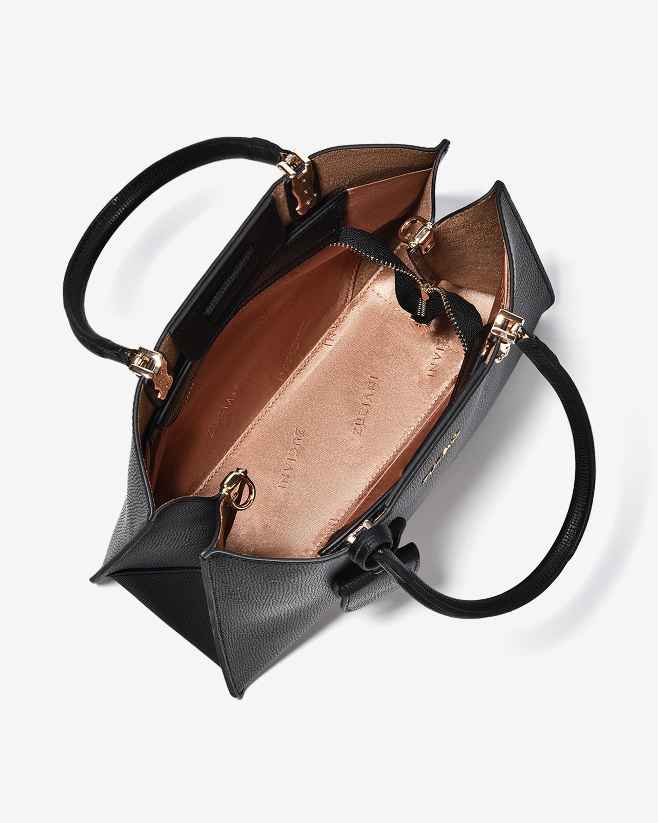 Túi Xách Tay Cao Cấp Zuciani The Artisan N03-JC31-Đen Color1