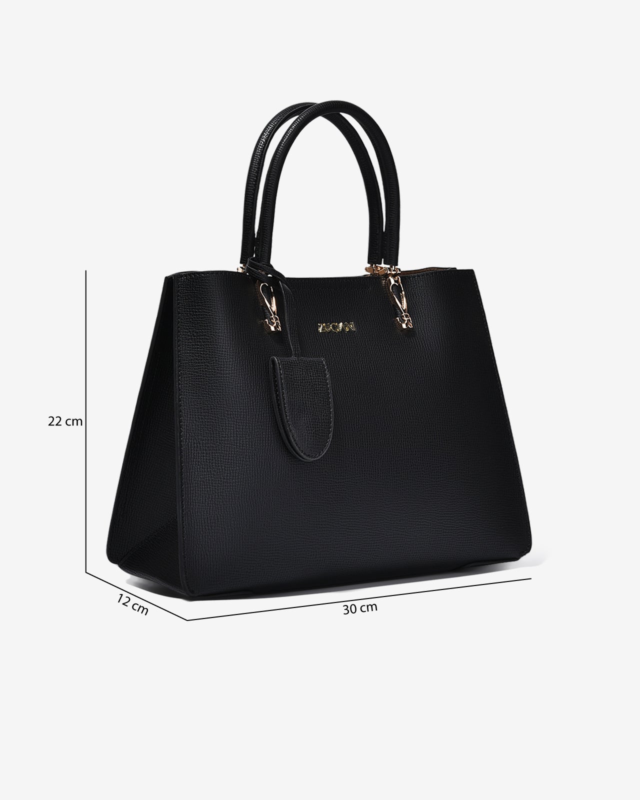 Túi Xách Tay Cao Cấp Zuciani The Artisan N03-JC31-Đen Color1