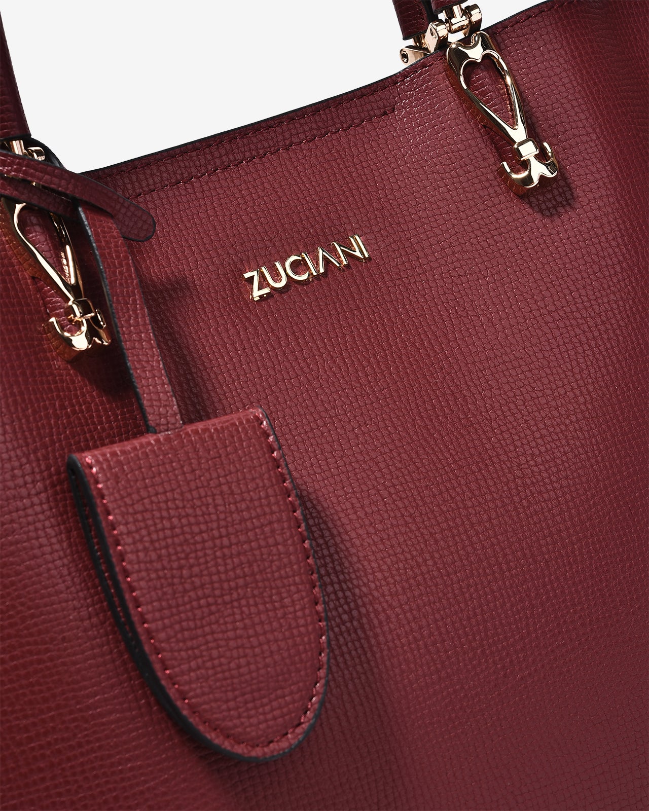 Túi Xách Tay Cao Cấp Zuciani The Artisan N03-JC31-Đỏ Color1