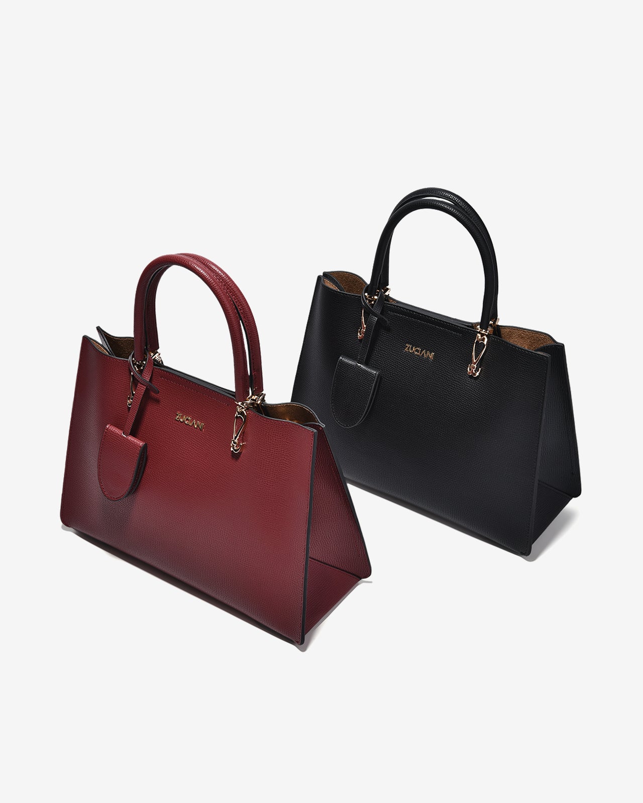 Túi Xách Tay Cao Cấp Zuciani The Artisan N03-JC31-Đỏ Color1