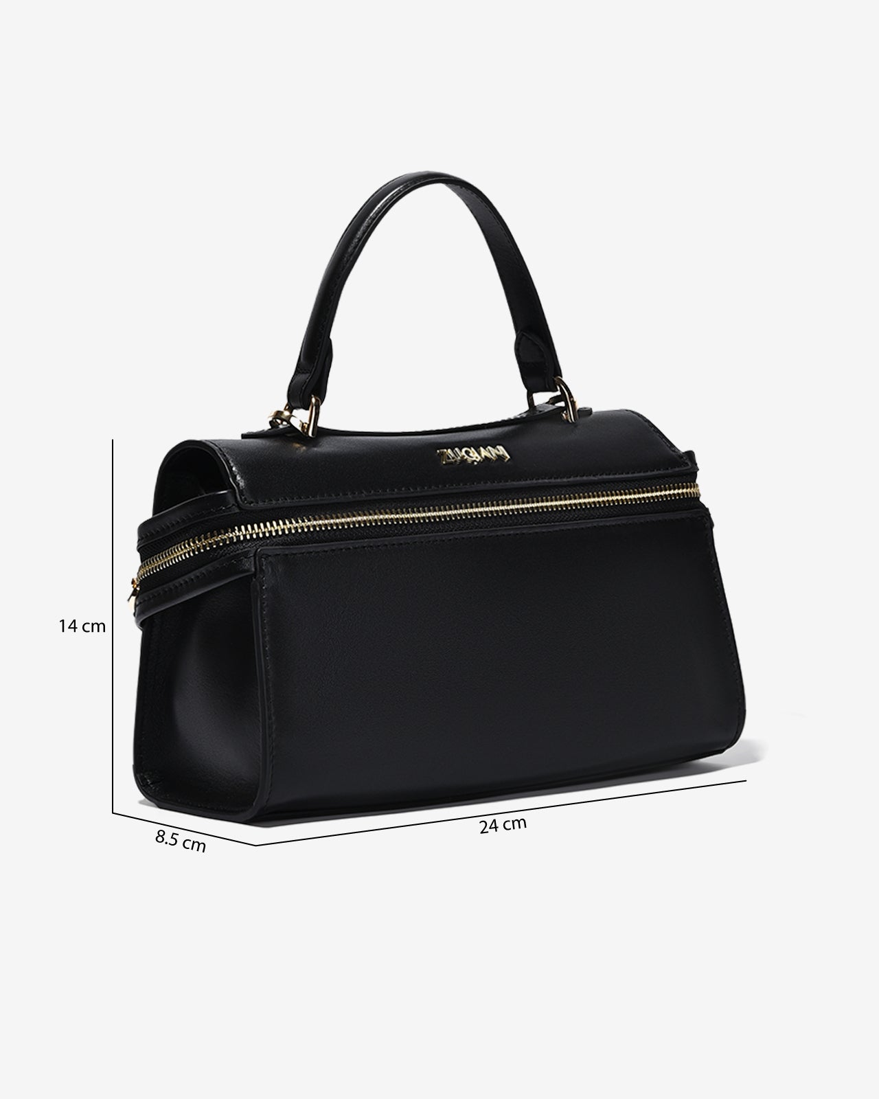 Túi Xách Tay Đeo Chéo Hình Chữ Nhật The Artisan N05-JC32-Đen Color1