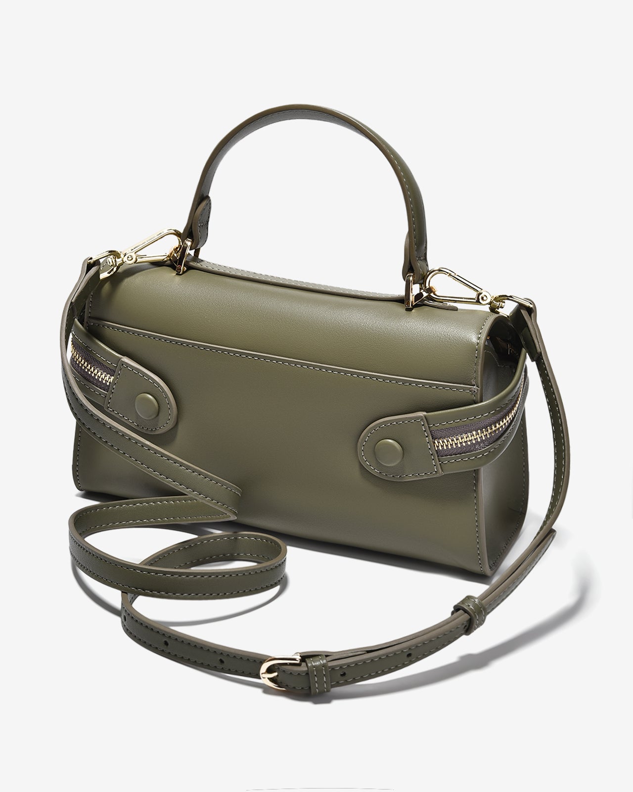 Túi Xách Tay Đeo Chéo Hình Chữ Nhật The Artisan N05-JC32-Xanh Lá Color1