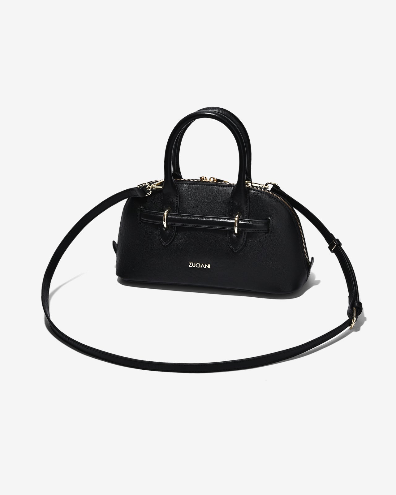 Túi Xách Tay Đeo Chéo Dáng Bowler Zuciani The Artisan N04-JC33-Đen Color1