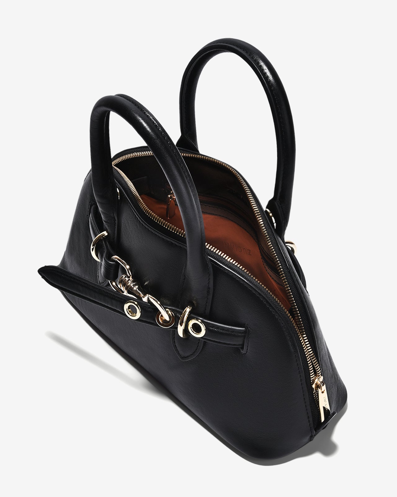 Túi Xách Tay Đeo Chéo Dáng Bowler Zuciani The Artisan N04-JC33-Đen Color1