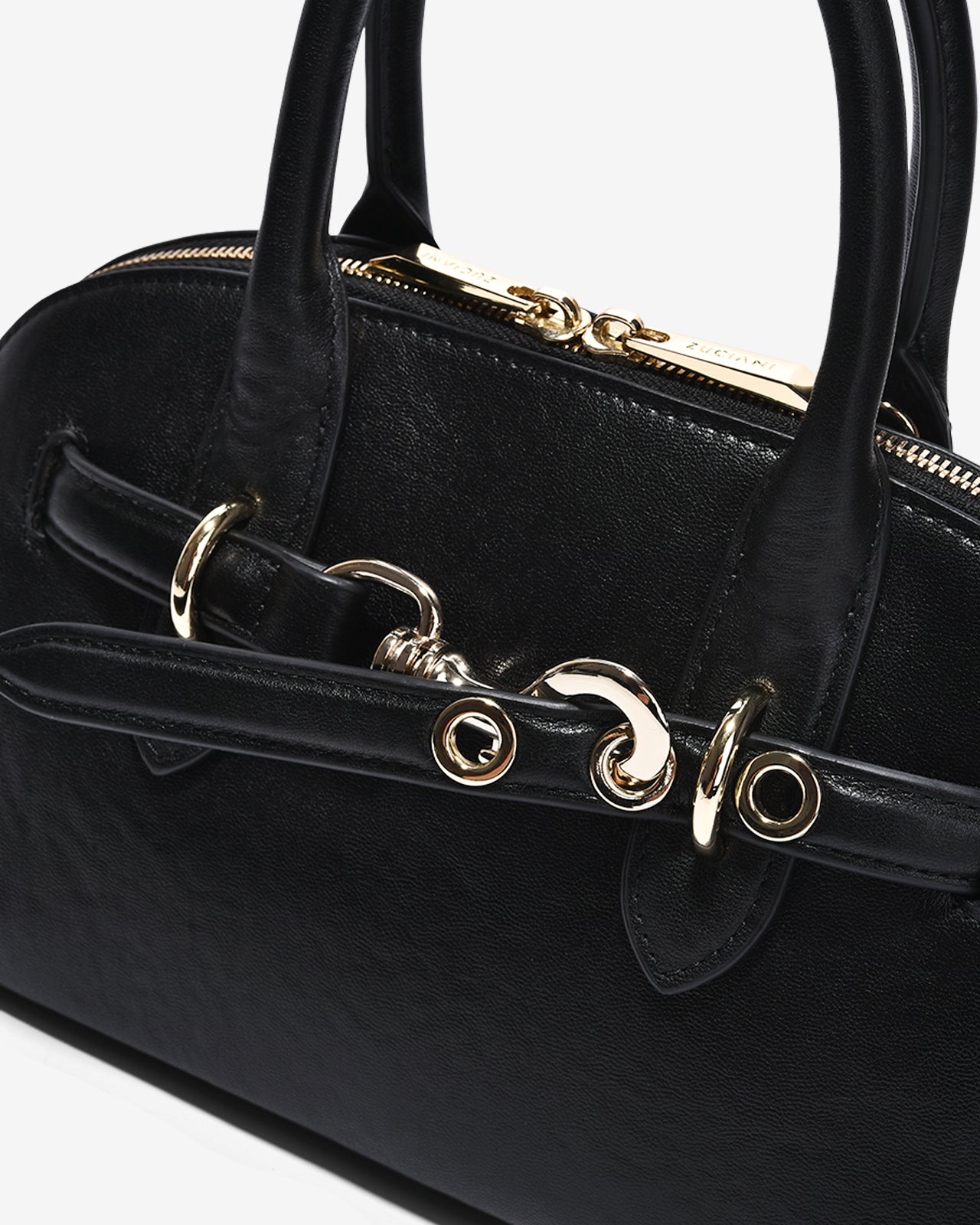 Túi Xách Tay Đeo Chéo Dáng Bowler Zuciani The Artisan N04-JC33-Đen Color1