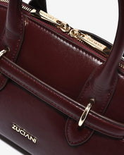 Túi Xách Tay Đeo Chéo Dáng Bowler Zuciani The Artisan N04-JC33-Đỏ Color1