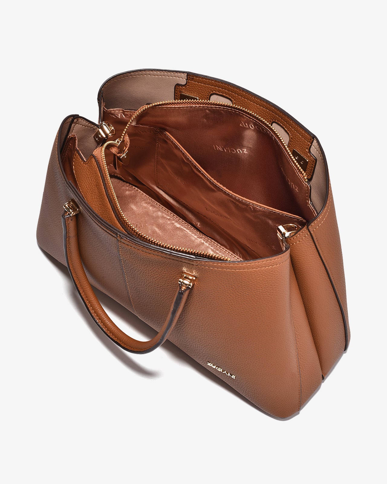 Túi Xách Tay Hình Thang Nữ Zuciani The Artisan N09-JC37-Bò Color1