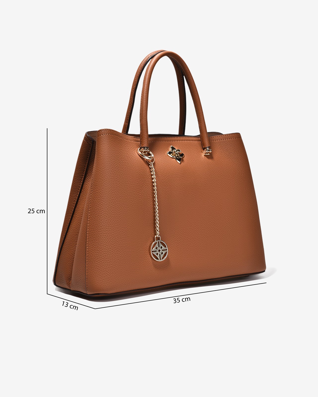 Túi Xách Tay Hình Thang Nữ Zuciani The Artisan N09-JC37-Bò Color1