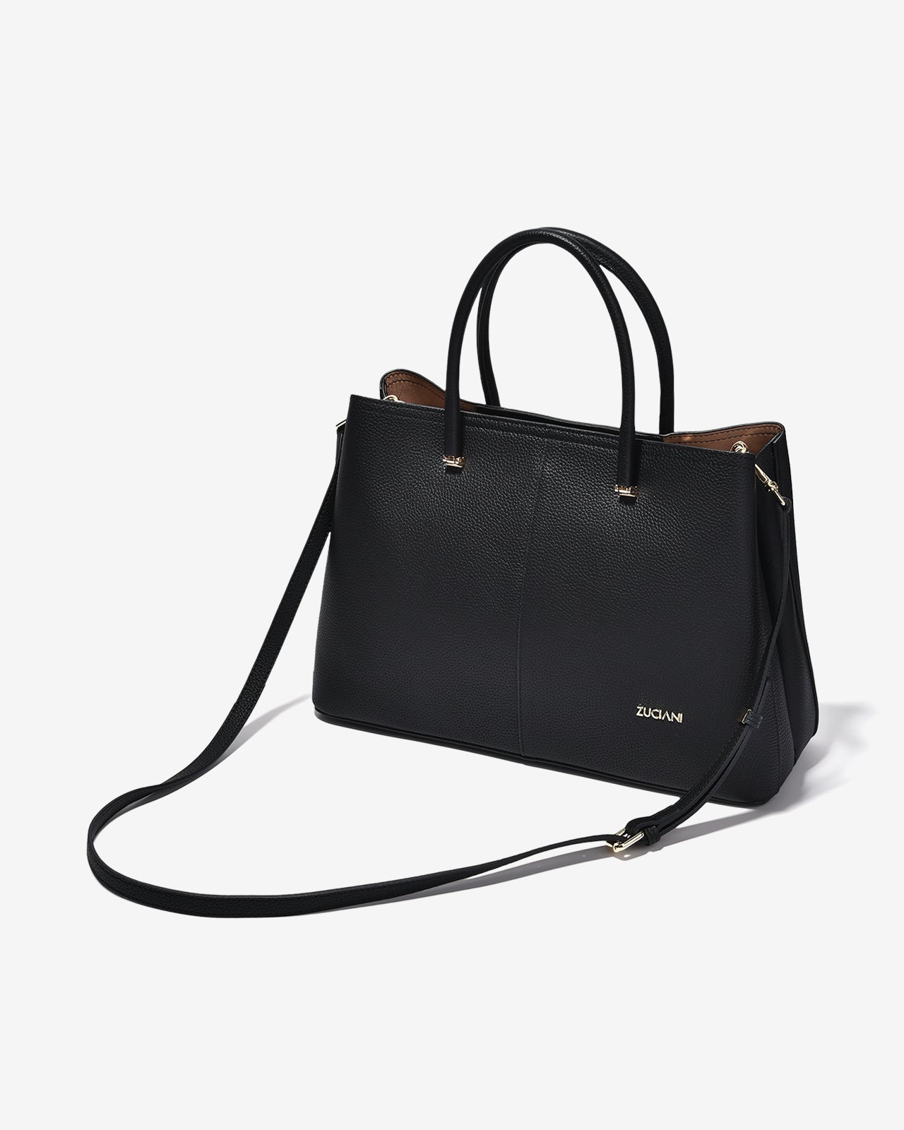 Túi Xách Tay Hình Thang Nữ Zuciani The Artisan N09-JC37-Đen Color1