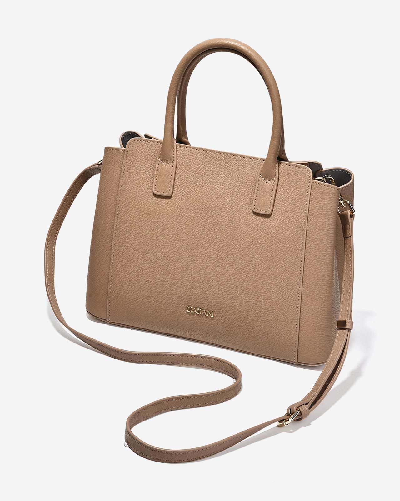 Túi Xách Tay Cao Cấp Zuciani The Artisan N11-JC39-Cafe Color1