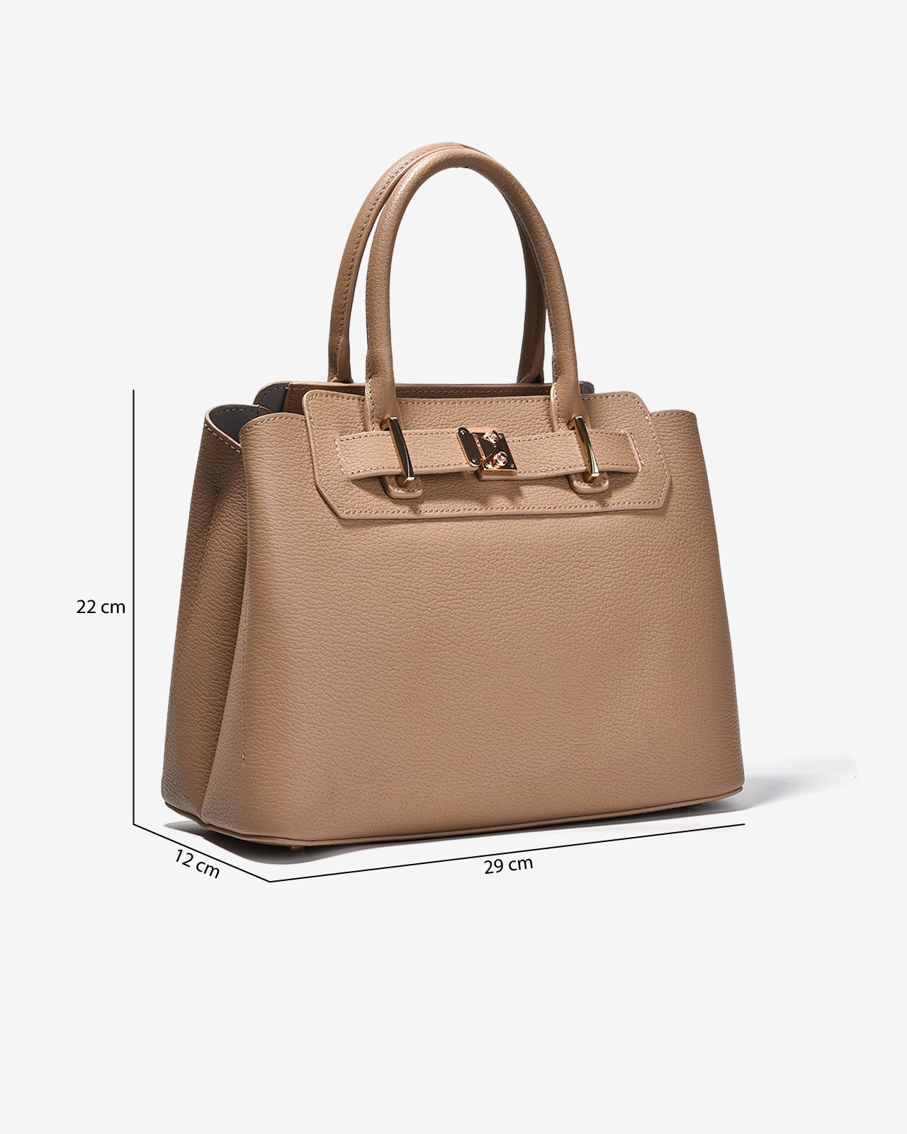 Túi Xách Tay Cao Cấp Zuciani The Artisan N11-JC39-Cafe Color1