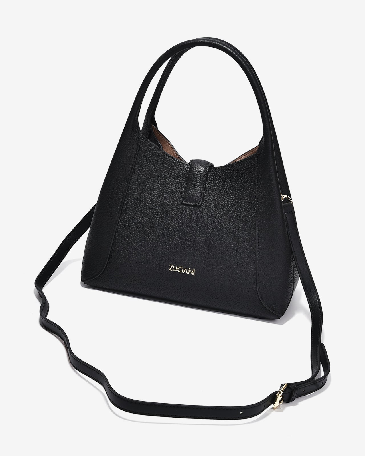 Túi Xách Tay Hobo Zuciani The Artisan N13-JC41Đen Color1