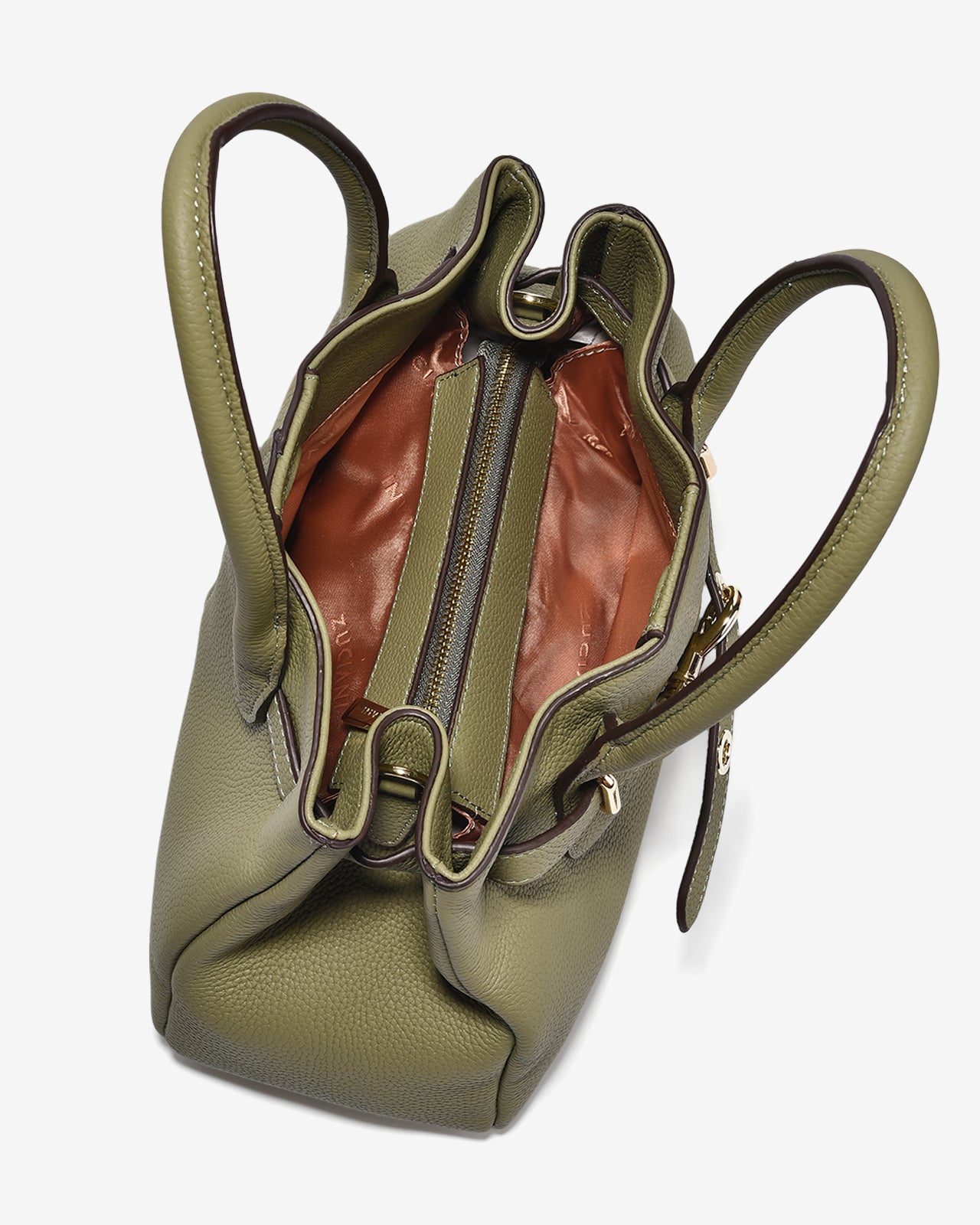 Túi Xách Tay Zuciani The Artisan N14-JC42-Xanh Lá Color1