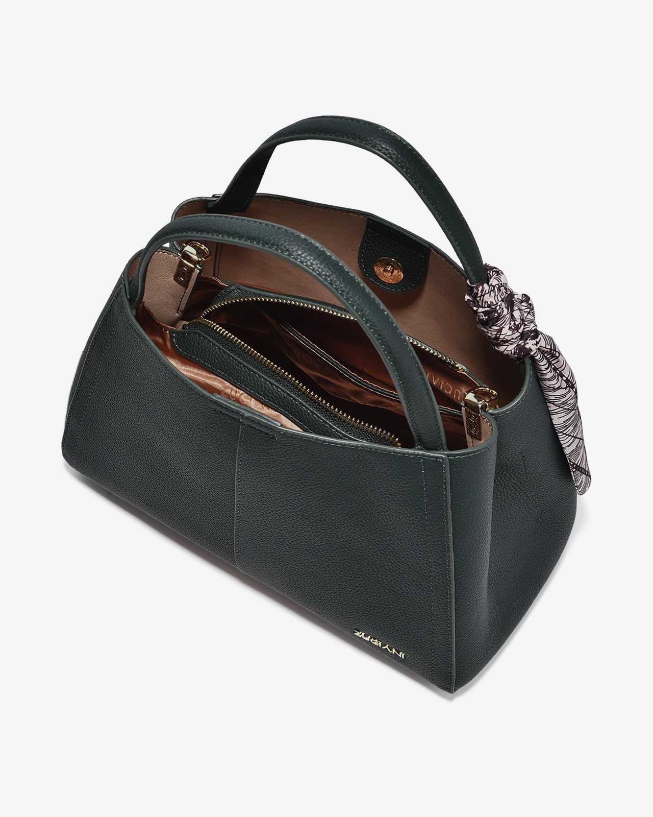 Túi Đeo Chéo Cầm Tay Zuciani The Artisan N15-JC43-Xanh Lá Color1