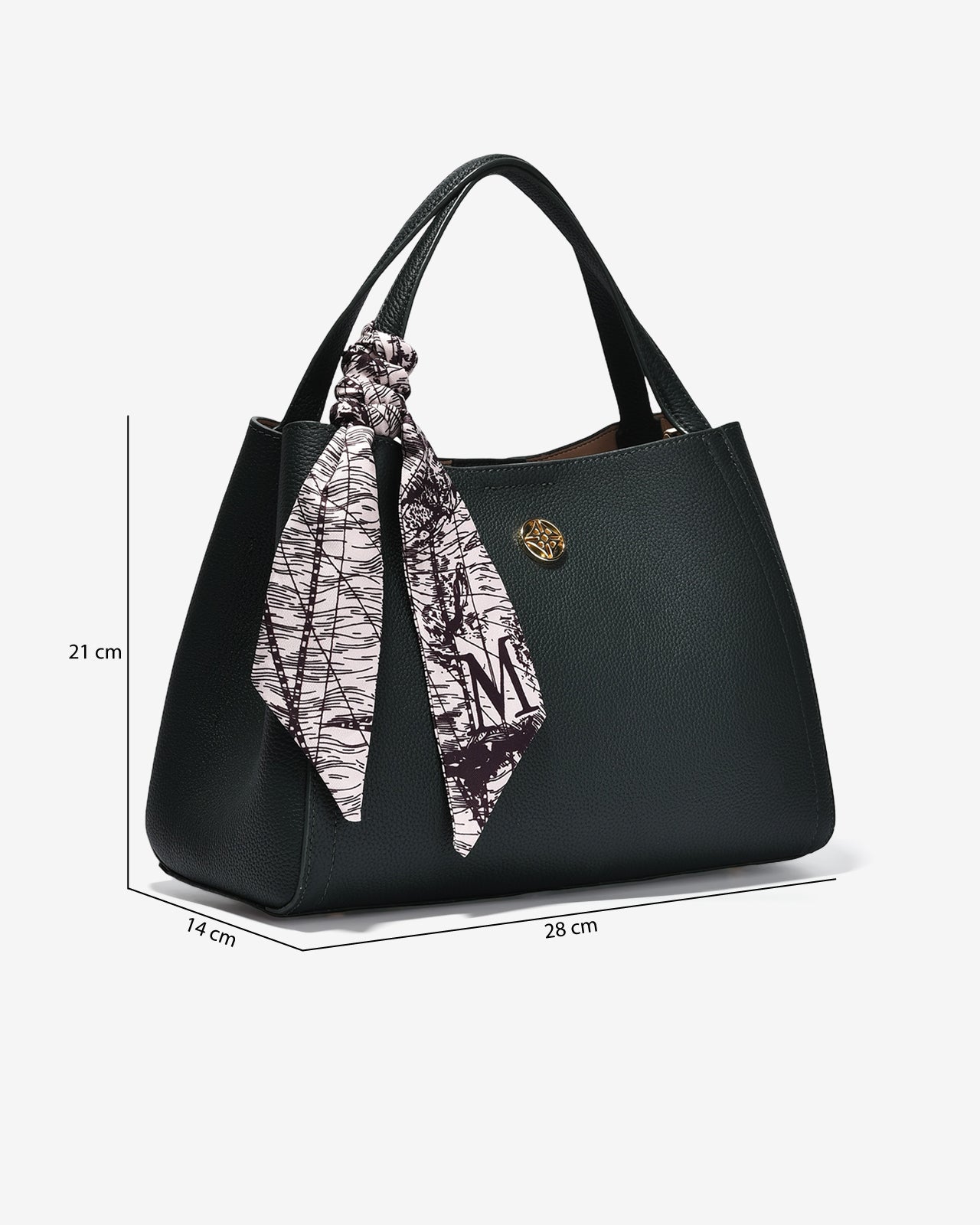 Túi Đeo Chéo Cầm Tay Zuciani The Artisan N15-JC43-Xanh Lá Color1