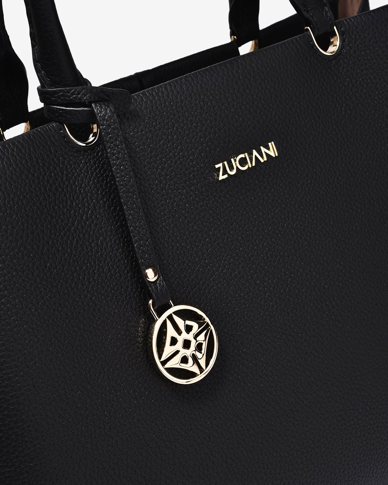 Túi Xách Tay Da Cao Cấp Zuciani Modern Divine N02-JC63-Đen Color1