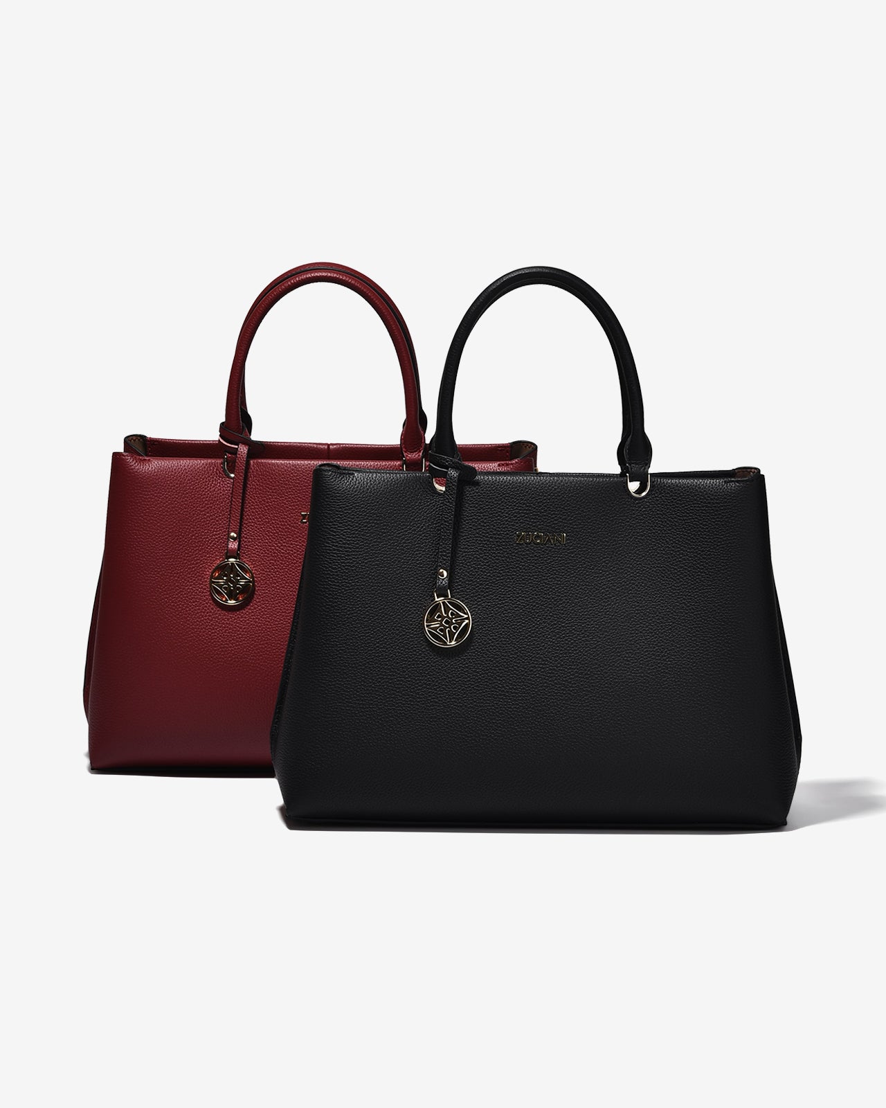 Túi Xách Tay Da Cao Cấp Zuciani Modern Divine N02-JC63-Đen Color1