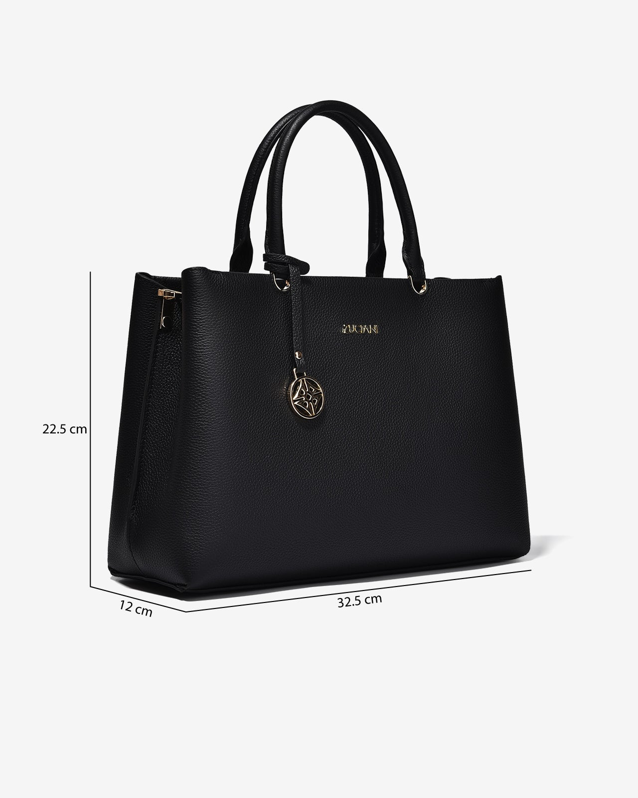 Túi Xách Tay Da Cao Cấp Zuciani Modern Divine N02-JC63-Đen Color1