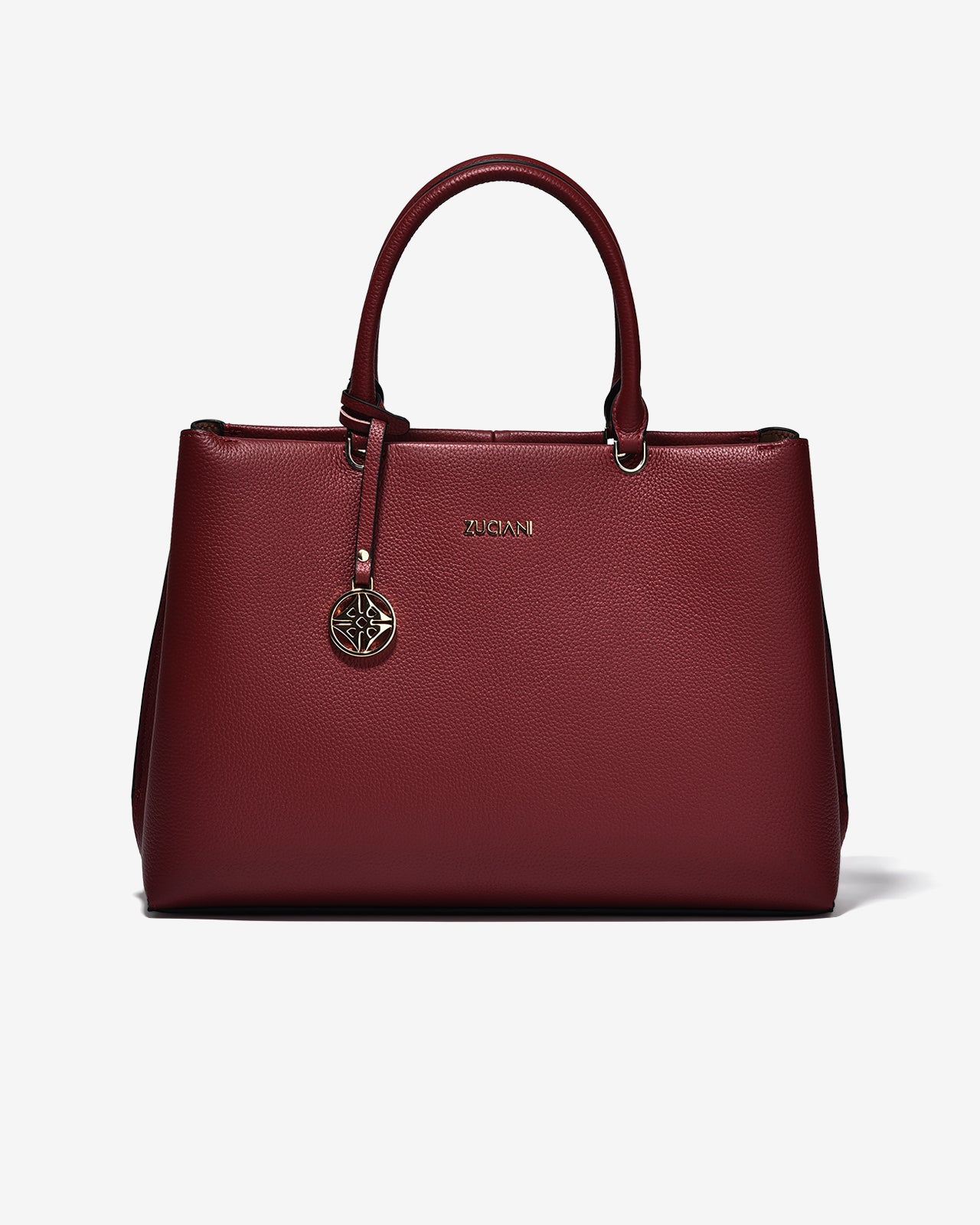 Túi Xách Tay Da Cao Cấp Zuciani Modern Divine N02-JC63-Đỏ Color1First