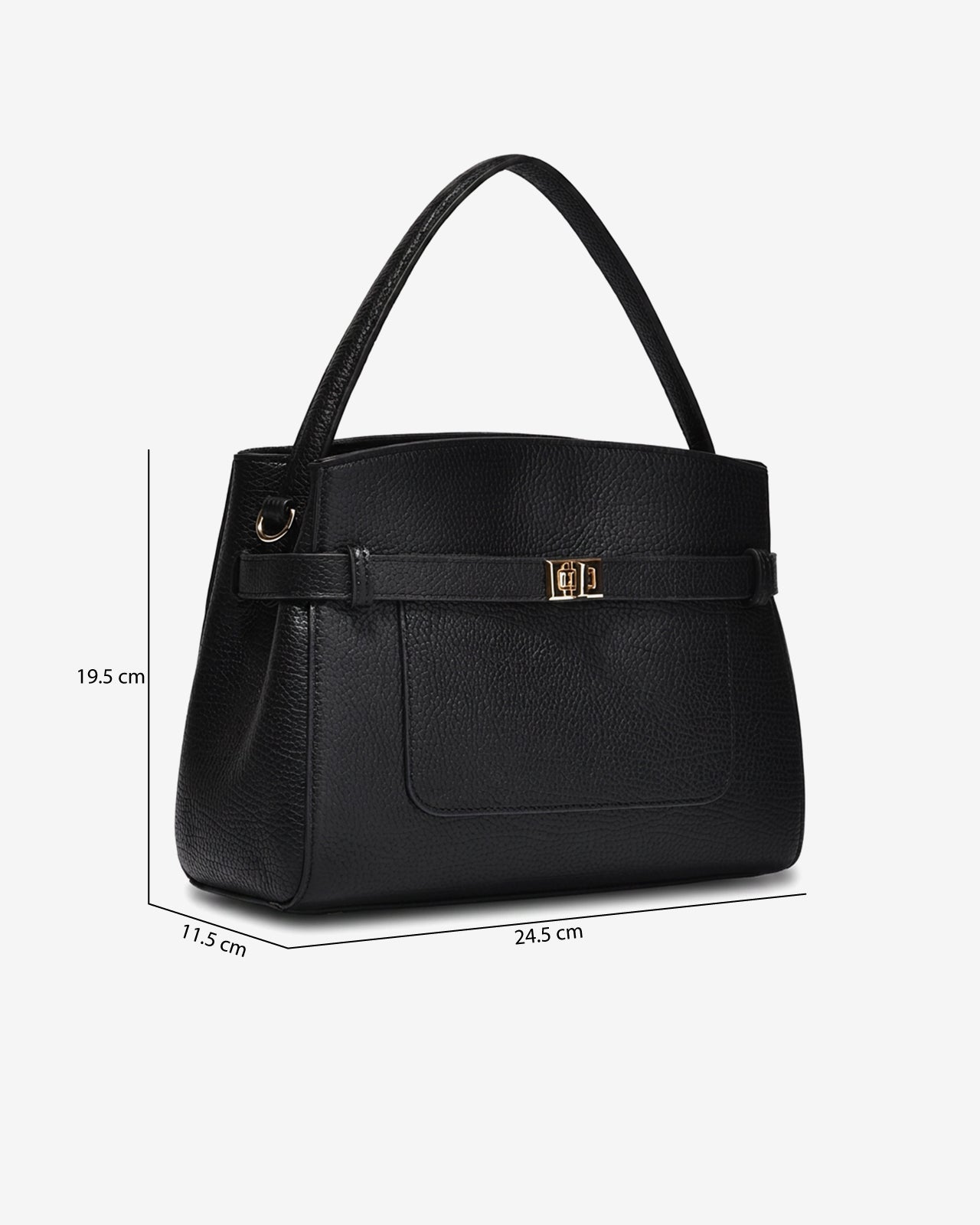Túi Xách Tay Top Handle Zuciani Modern Divine N04-JC65Đen Color1