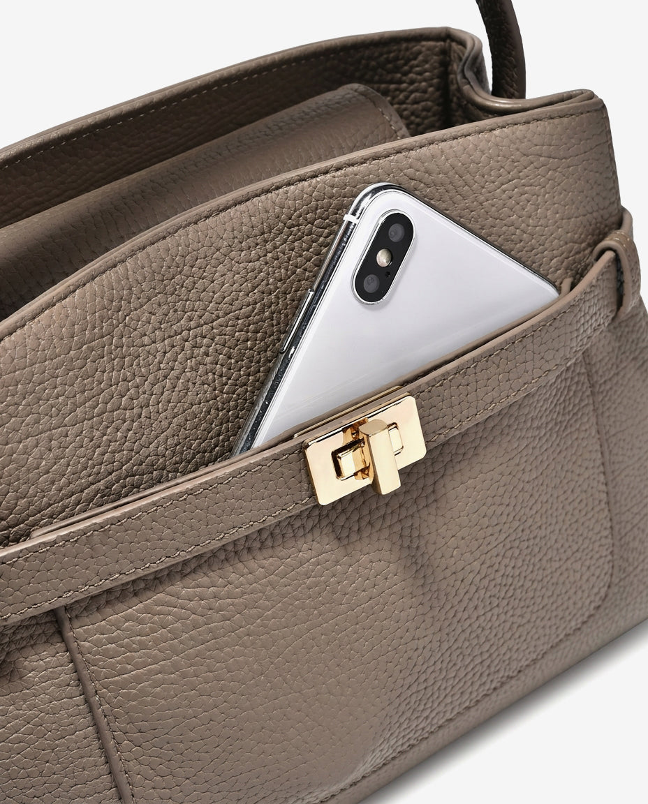 Túi Xách Tay Top Handle Zuciani Modern Divine N04-JC65Xám Color1