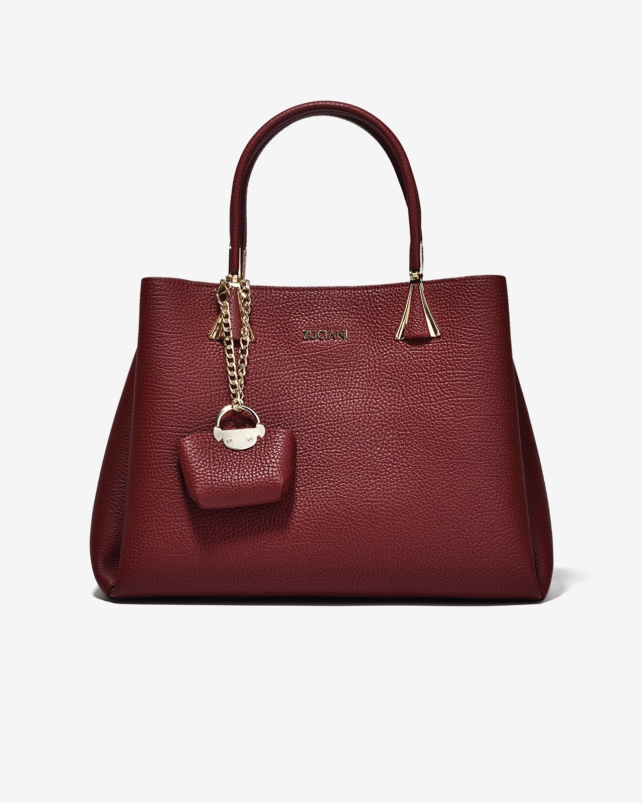 Túi Xách Tay Da Mềm Zuciani Modern Divine N09-JC70-Đỏ Color1First