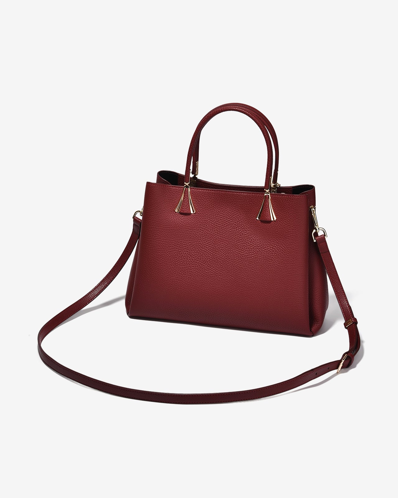 Túi Xách Tay Da Mềm Zuciani Modern Divine N09-JC70-Đỏ Color1