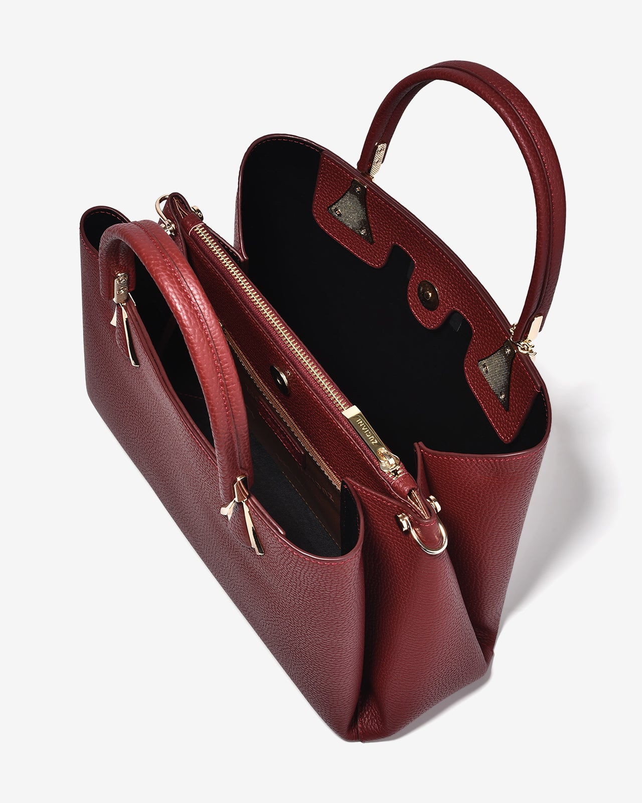 Túi Xách Tay Da Mềm Zuciani Modern Divine N09-JC70-Đỏ Color1