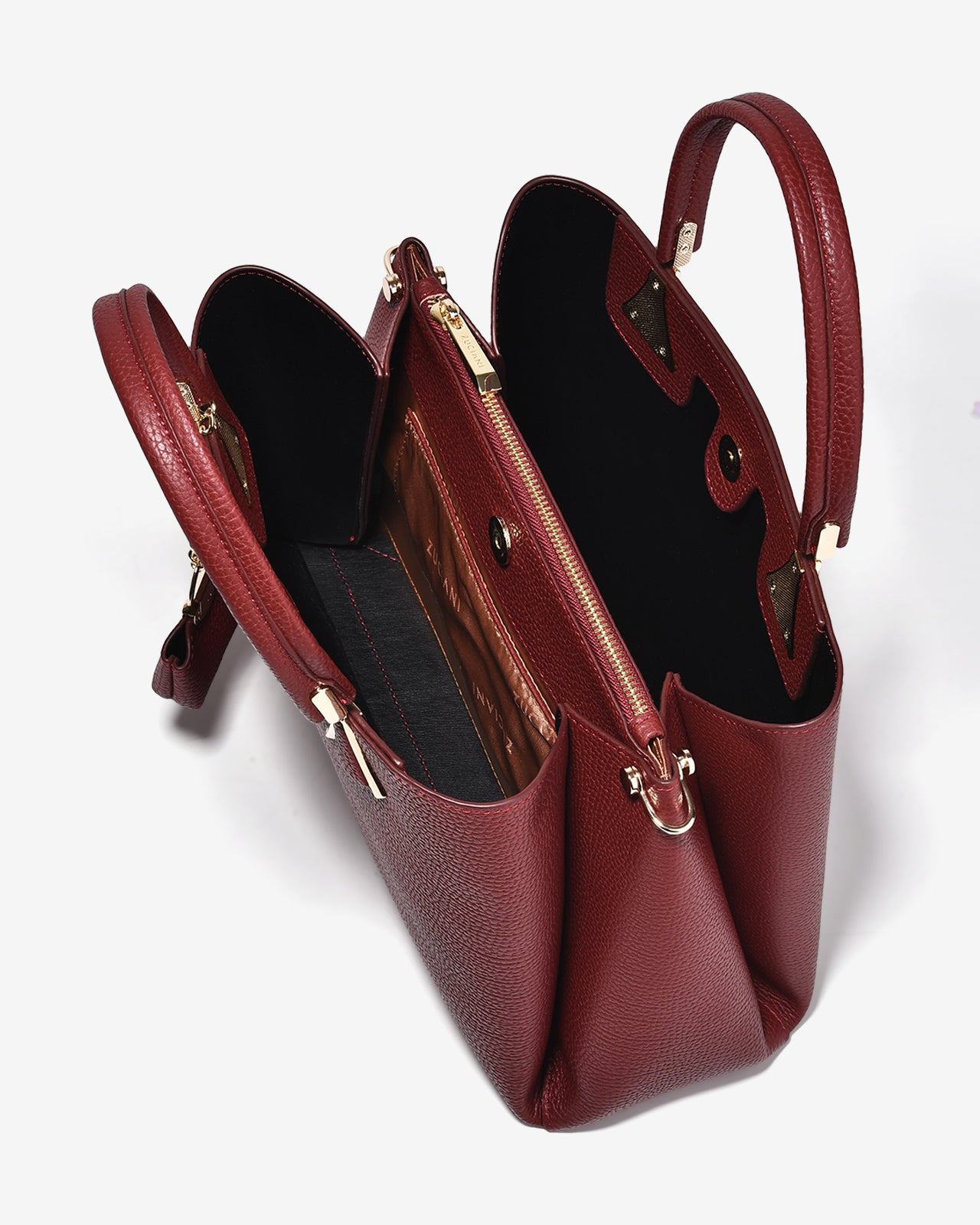 Túi Xách Tay Da Mềm Zuciani Modern Divine N09-JC70-Đỏ Color1