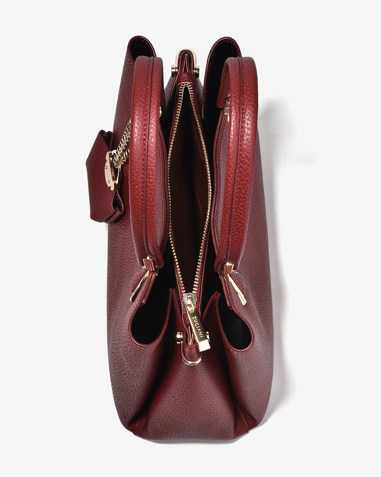 Túi Xách Tay Da Mềm Zuciani Modern Divine N09-JC70-Đỏ Color1