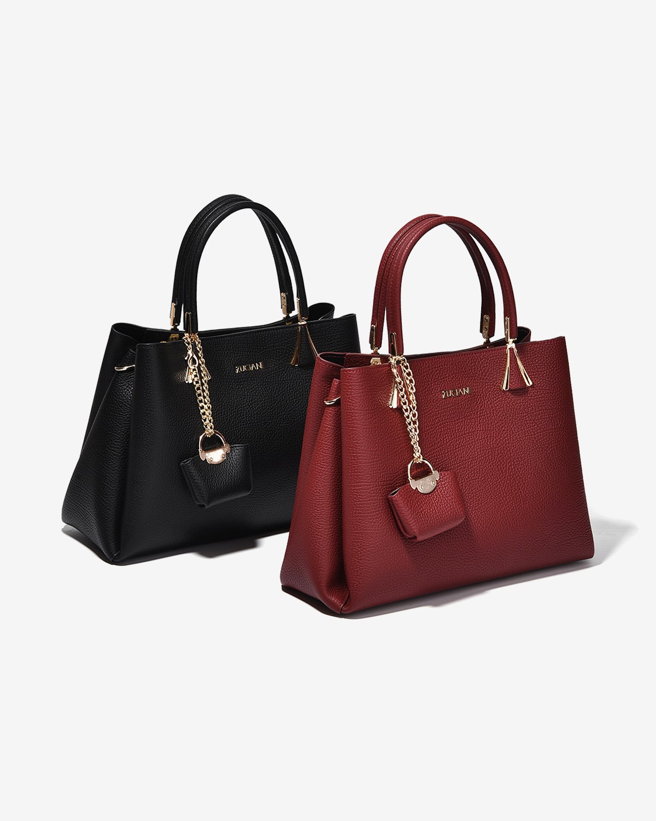 Túi Xách Tay Da Mềm Zuciani Modern Divine N09-JC70-Đỏ Color1