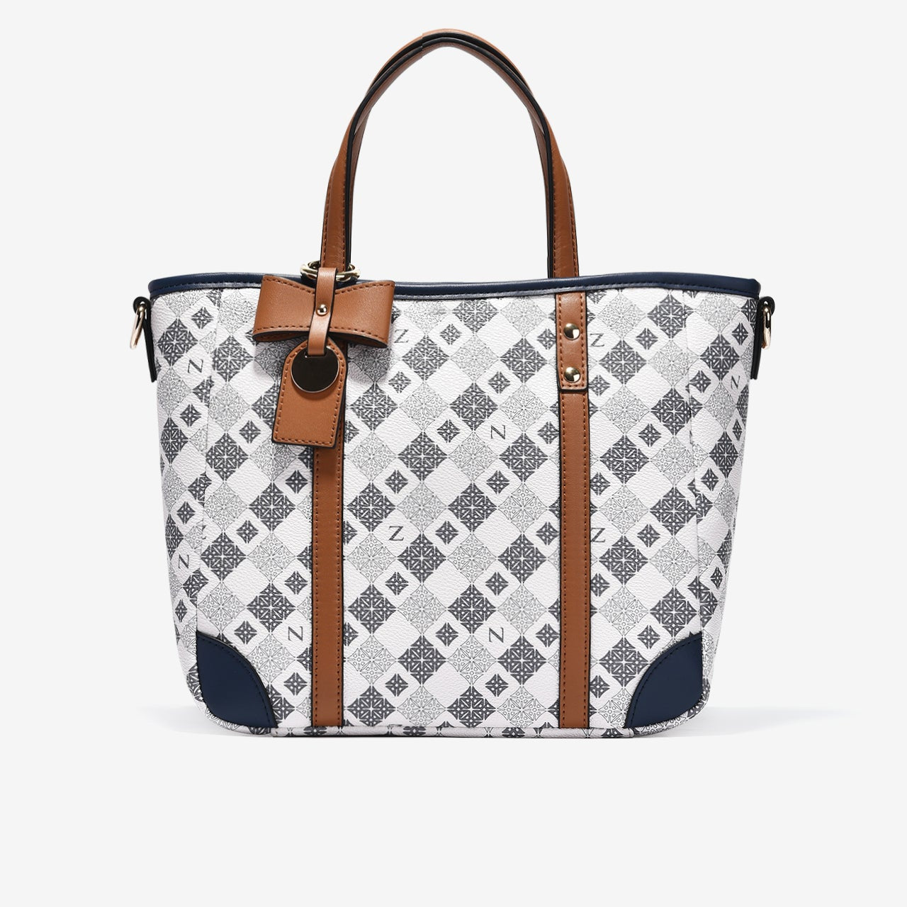 Túi Xách Tay Đeo Vai Zuciani Mono La Fleur N03-JYP8Xanh Color1First