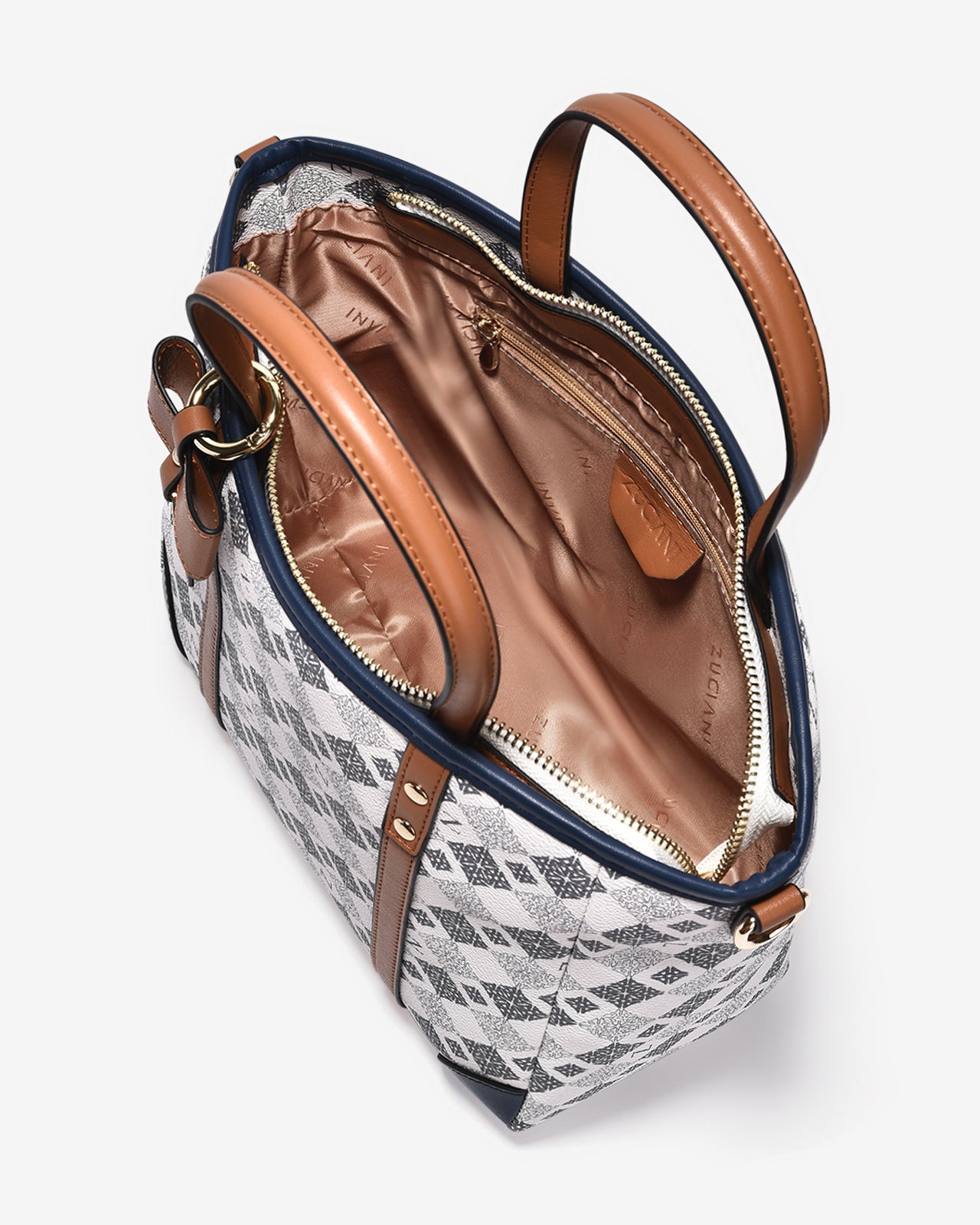 Túi Xách Tay Đeo Vai Zuciani Mono La Fleur N04-JYP8-Xanh Color1