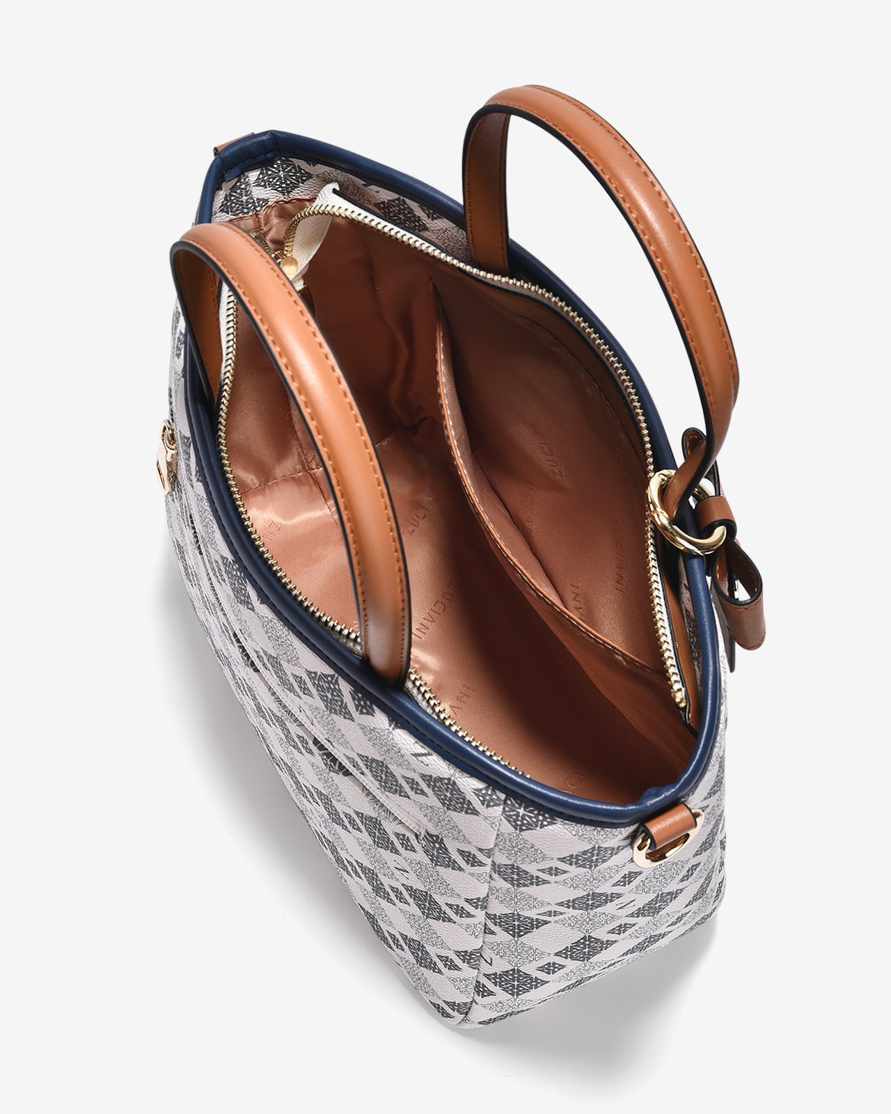 Túi Xách Tay Đeo Vai Zuciani Mono La Fleur N03-JYP8Xanh Color1