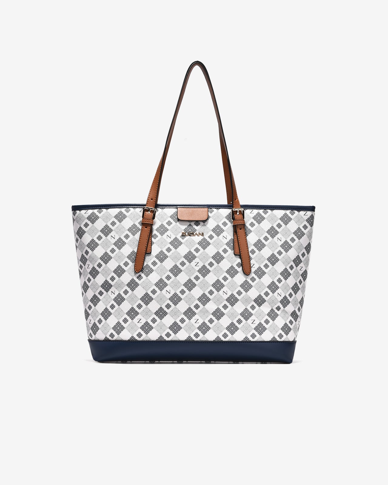 Túi Tote Xách Tay Zuciani Mono La Fleur N06-JYQ2-Xanh Color1First