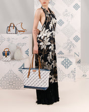 Túi Tote Xách Tay Zuciani Mono La Fleur N06-JYQ2-Xanh Color1