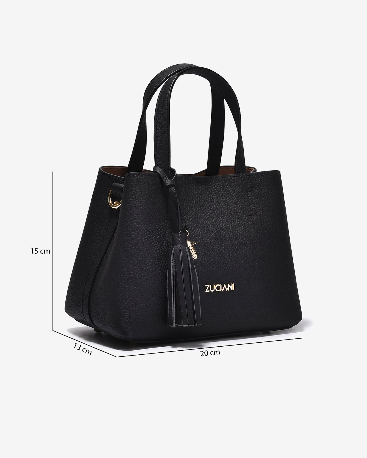 Túi Xách Nữ Hobo Zuciani The Aurum Elegantia N08-JYQ8Đen Color1
