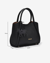 Túi Xách Nữ Charm Ngựa Zuciani Aurum Elegantia N34-JYR1Đen Color1