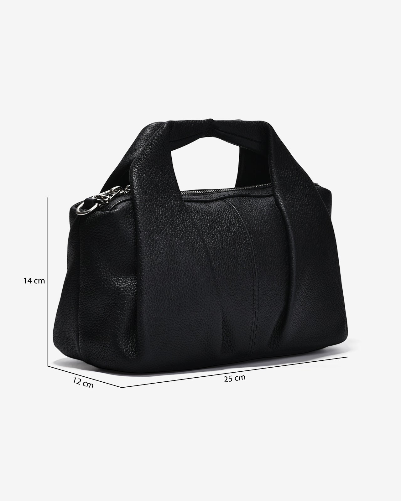 Túi Xách Tay Đeo Chéo Duffle Zuciani The Aurum Elegantia N24-TM24-Đen Color1